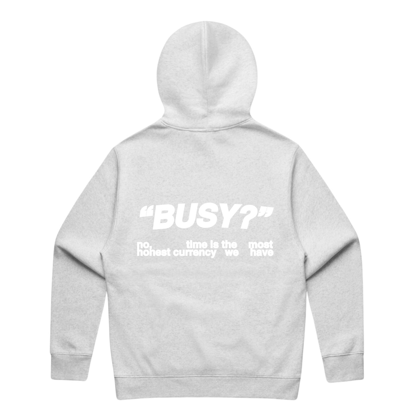"BUSY?" - White Heather