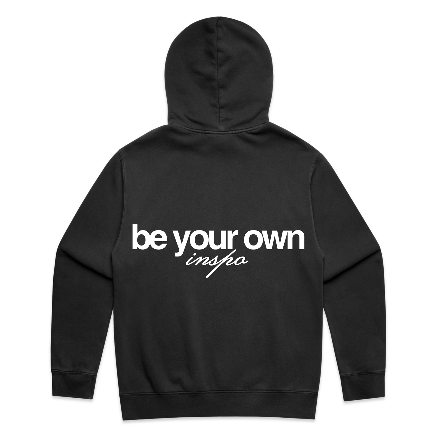 "Be your own inspo" - Faded Black