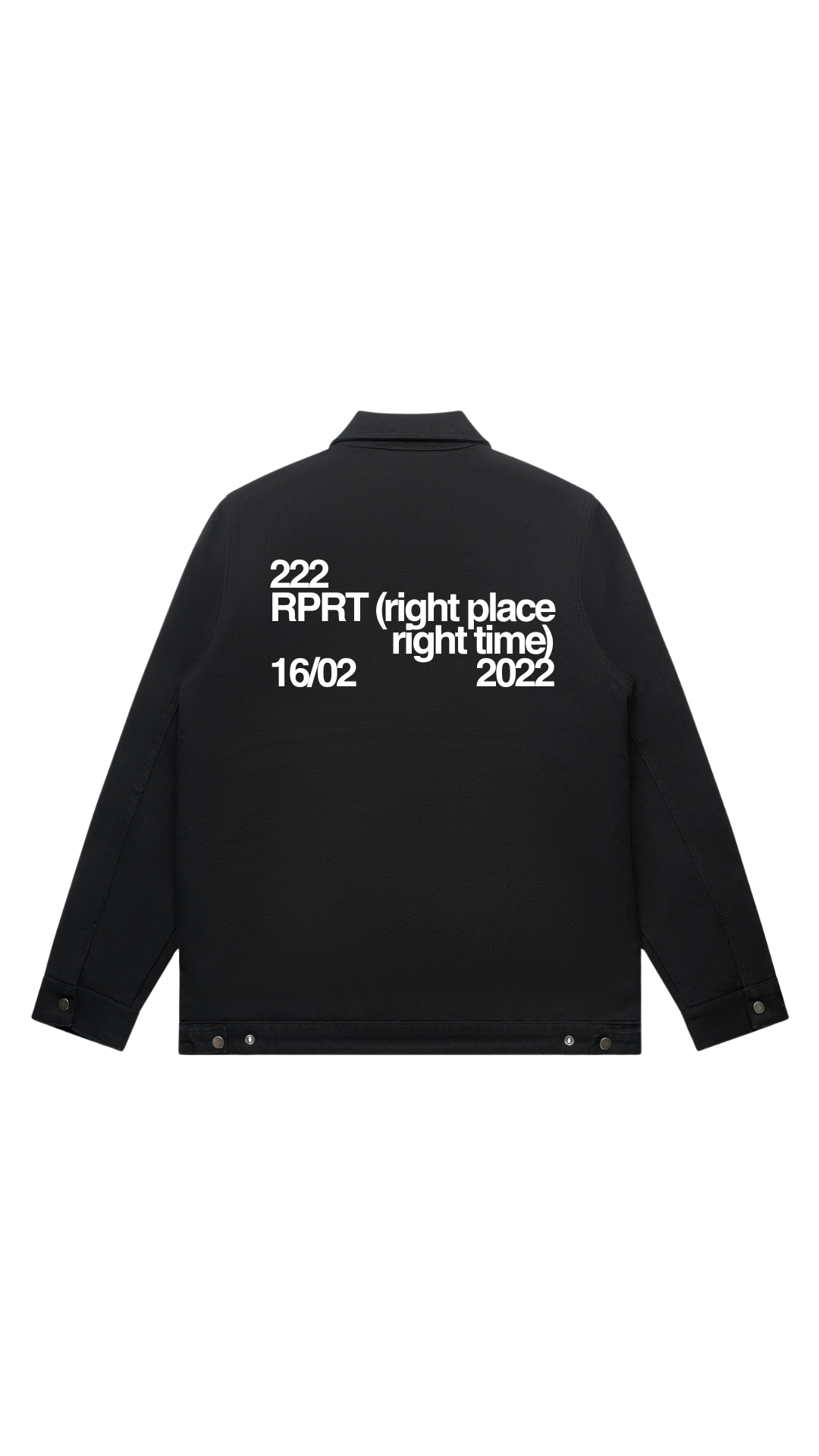 HEAVY CANVAS JACKET (black)