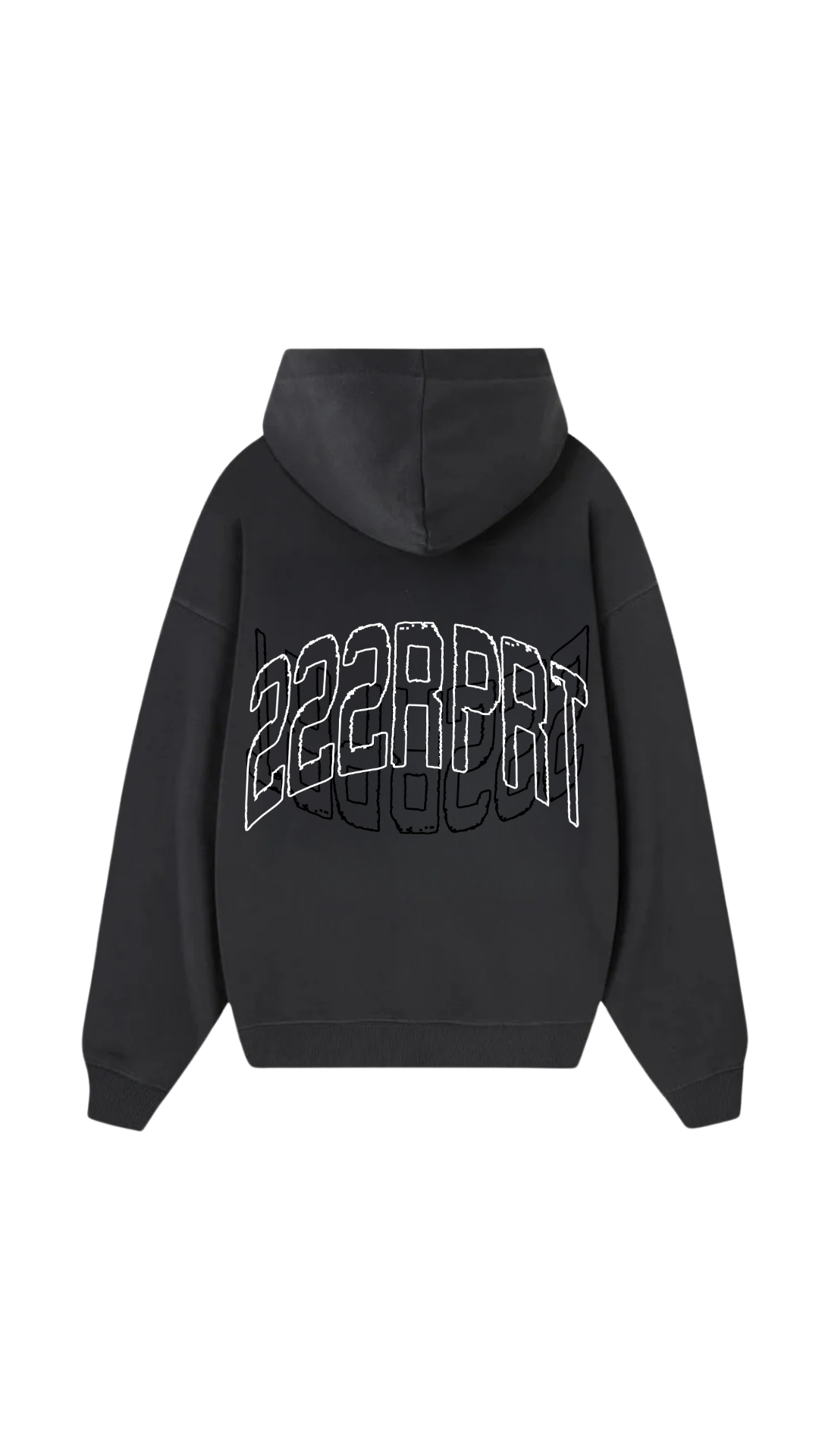 COLLEGE 222 - Faded Black