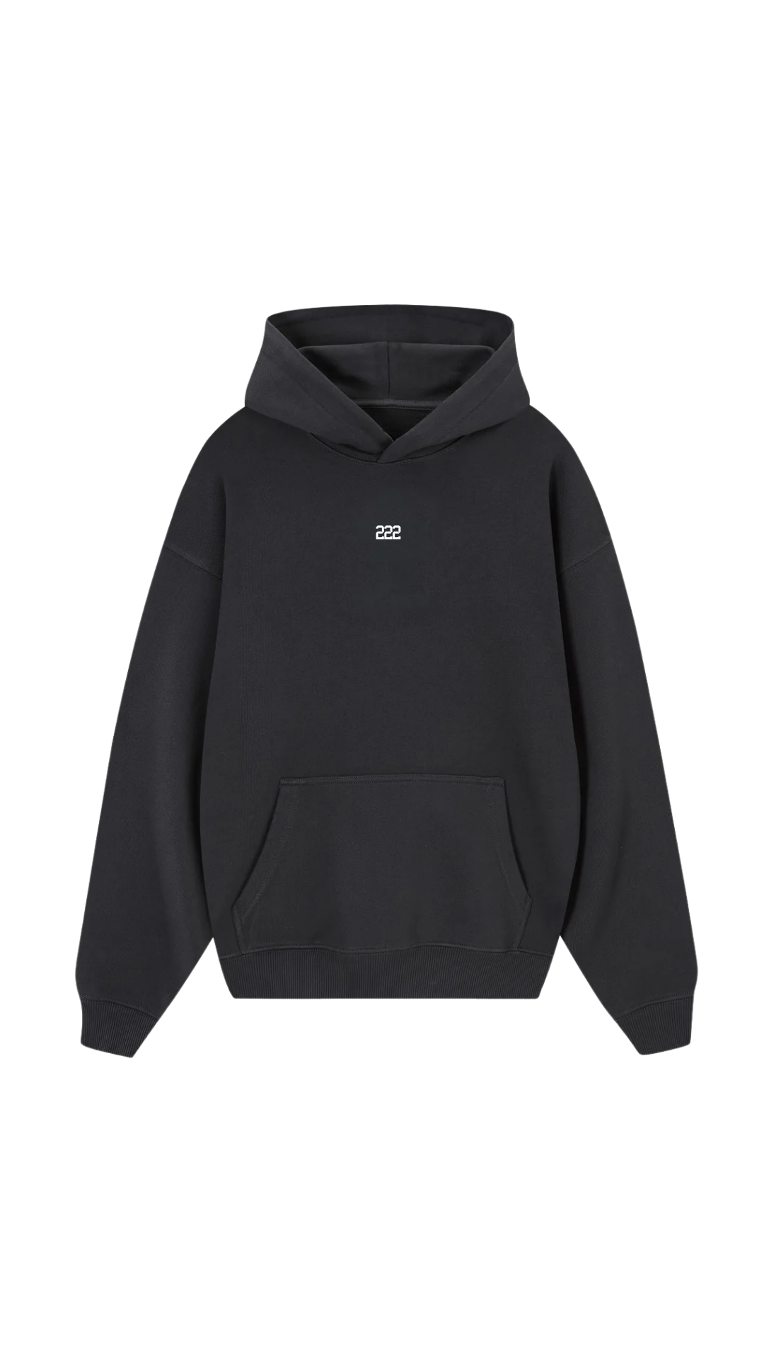 COLLEGE 222 - Faded Black