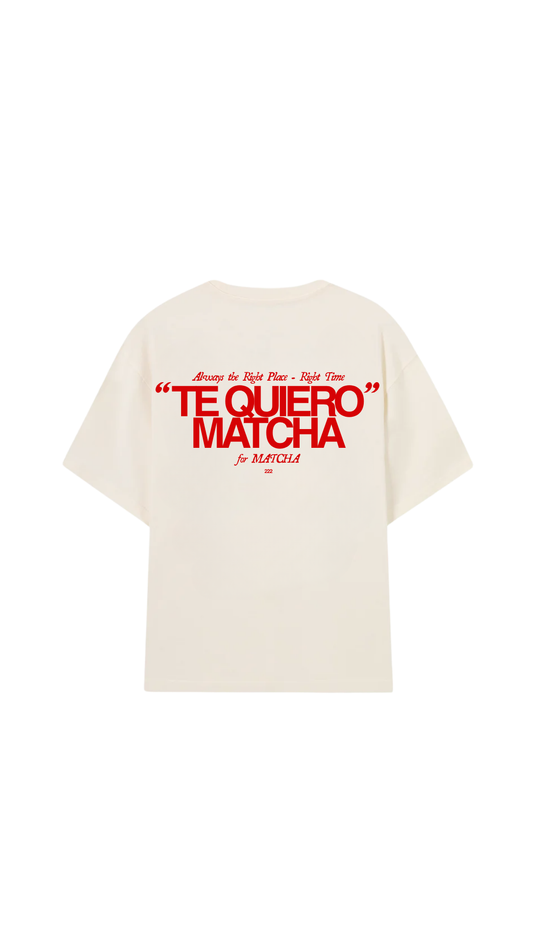 TE QUIERO MATCHA - 222 (BEIGE)
