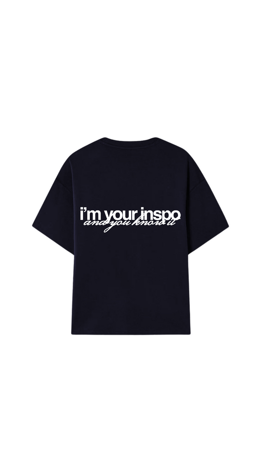 "I'm your inspo" - Navy Blue