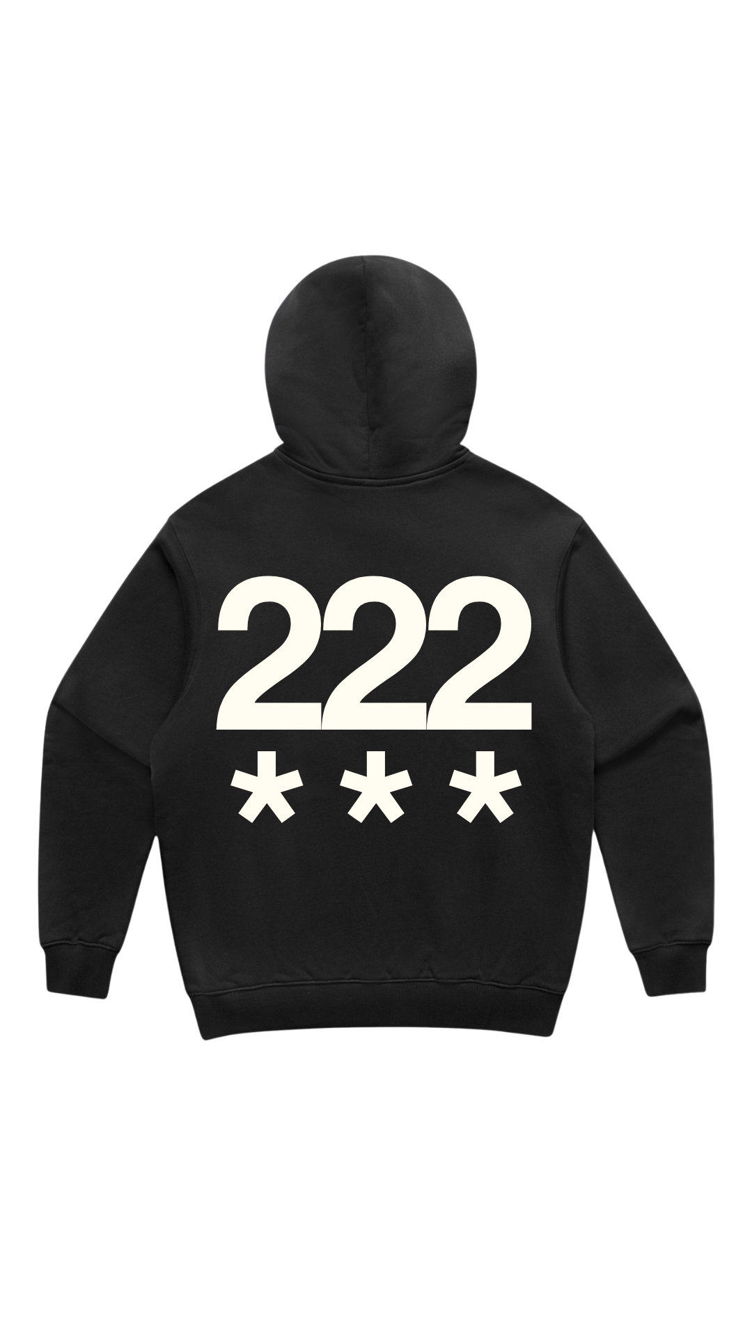 “TONY” HOODIE - Black