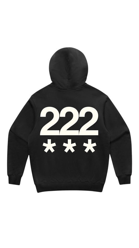 “TONY” HOODIE - Black