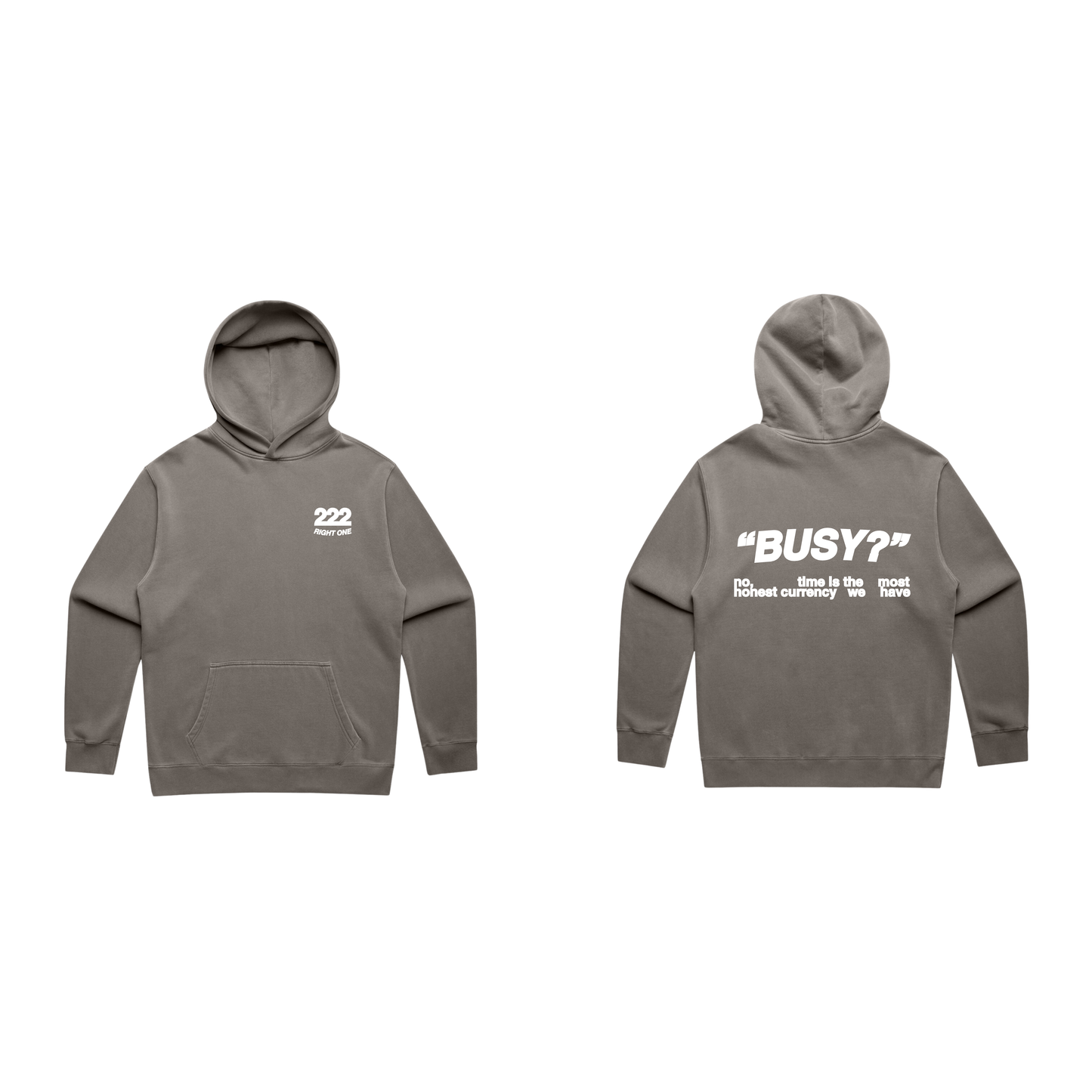 "BUSY?" - Faded Gray