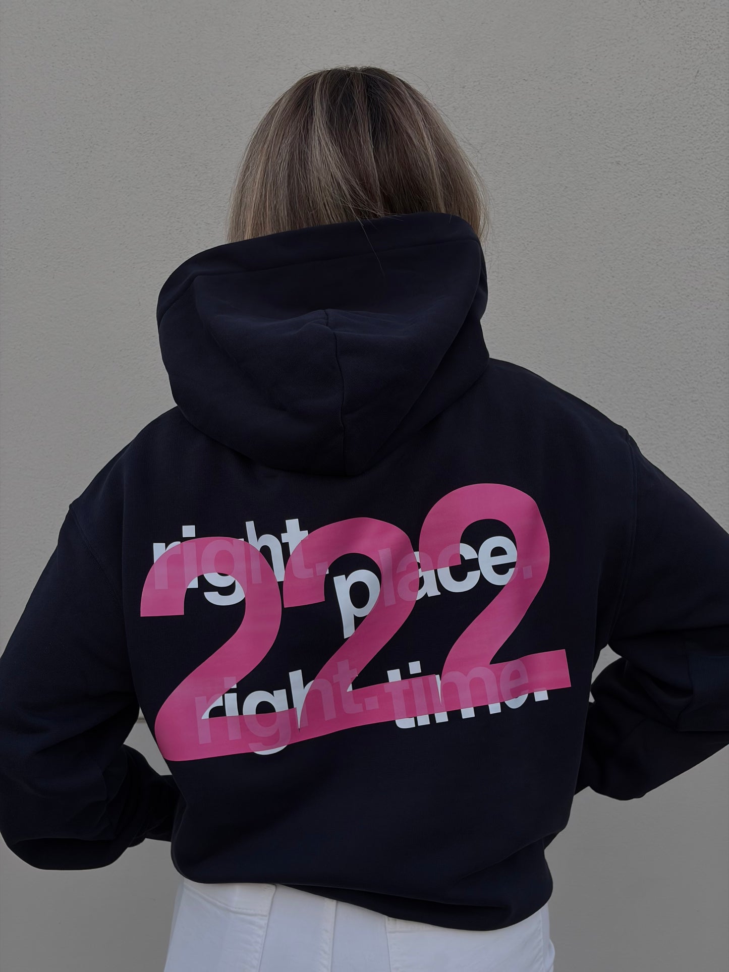 AMERICAN GIRLS - HOODIE (navy blue)